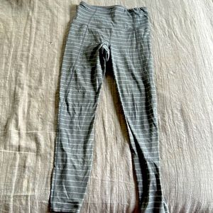 Grey stripe Athleta pants never worn